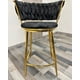 thumbnail image 3 of Silla De Bar Queen 66cm Fijo - Negro, 3 of 3