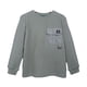 thumbnail image 1 of Polera Niño Manga Larga con Bolsillo Cargo Verde, 1 of 3