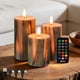 thumbnail image 1 of Velas sin llama LEDHOLYT 3 pz corteza abedul RGB USB, 1 of 3