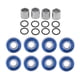 thumbnail image 1 of Juego De 8 Rodamientos De Skateboard Abec 11 Con Espaciadores, Arandelas Azules, 1 of 5