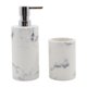 thumbnail image 2 of Set de baño Resina 2 Piezas Blanco 19x19 Cm, 2 of 6