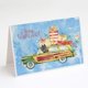 thumbnail image 2 of Juego de 8 tarjetas de felicitación 5x7 de Caroline's Treasures, 2 of 4