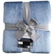 thumbnail image 2 of Frazada Velvet Plush 2 Plaza Azul, 2 of 7