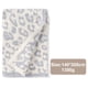 thumbnail image 3 of Manta de lana de medio terciopelo Manta de punto con estampado de leopardo para niños Manta de punto con forro polar Manta descalza con estampado de leopardo Manta de ensueño, 3 of 5