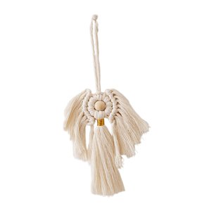 Magideal - Macramé Colgante De Pared Tejido A Mano, Regalo Compacto, Colgante Nórdico Bohemio, Decoración Para El Hogar, Dormitorio, Fiesta, Apartamento, Navidad