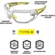 thumbnail image 2 of Lentes de Seguridad Mechanix Wear Vision TypeX Fire Mirror, 2 of 3