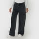thumbnail image 2 of Jeans Mujer Straight Fit Cargo Negro Corona, 2 of 5