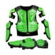 thumbnail image 1 of Traje de Protección de Motocicleta para Niños con Coderas, Rodilleras, Equipo de de Cross, Conjunto de Protección de Conducción para Deportes Al Verde, 1 of 5