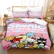 thumbnail image 5 of Duvet Cover Cartoon Style Digital Printing Hello Kitty Pudding Dog Duvet Cover Bedding Three-piece Set, 5 of 5