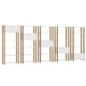 thumbnail image 4 of Estante Lv05 De 1 Cajon Blanco - Nogal, 4 of 7