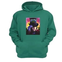 Genérico - Polerón Canguro Wonka Verde Aguamarina Talla S Unisex