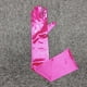 thumbnail image 1 of Guantes de Satén Suxumhao Largos Rosa, 1 of 2