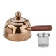 thumbnail image 5 of Hervidor De Agua Portátil De Acero Inoxidable Para Té, Para Picnic, Restaurante, Cocina, Marrón, 5 of 5
