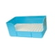 thumbnail image 2 of Arena para conejos, inodoro para mascotas, suministros de baño para animales, bandeja de arena de esquina, inodoro de esquina para jaula de conejos, a azul, 2 of 5