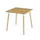 thumbnail image 2 of Juego de Comedor Praga Duna 4 Sillas Beige, 2 of 5