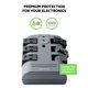 thumbnail image 2 of Protector contra sobretensiones Power Strip Belkin, 6 salidas, 1080 julios, 2 of 6