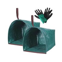 Ioensy - 2 Bolsas Recogedoras Para Jardín, Para Césped, Patios Y Parques, 150 L, 59 X 56 X 43 Cm