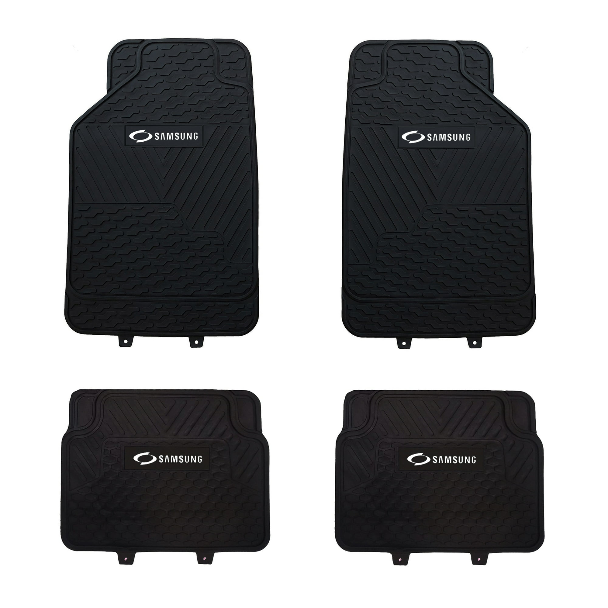 Jj Group - Pisos De Goma Marca Samsung Para Vehículos 4 Piezas