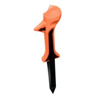 Magideal - Tee De Golf Accesorio De Golf Práctico, Robusto Y Profesional Soporte Para Pelotas Tee De Pelota De Golf Para Ejercicios De Entrenamiento Campo De Prá Naranja