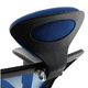 thumbnail image 4 of Silla de oficina Cannes color azul, 4 of 7