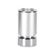 thumbnail image 1 of Pies De Sofá, Patas De Muebles De Aleación De Aluminio Resistente Para Camas, Estantes, Mesas De Café, Plata, 6cm, 1 of 5