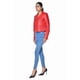 thumbnail image 2 of Falda Sharo Classic Leather Roja, 2 of 7