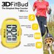 thumbnail image 2 of Contador de pasos 3DActive 3DFitBud podómetro simple para caminar, amarillo, 2 of 6