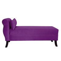 Tapiceria Moderna - Banqueta Baul New Diva Color Morado