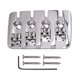 thumbnail image 2 of columpio de puente de silla de guitarra para piezas de bajos eléctricos de 4 cuerdas, 2 of 4