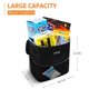 thumbnail image 2 of Bote de basura para coche HOTOR, 11,4 litros, capacidad ultra grande, negro, 2 of 8