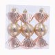thumbnail image 1 of 3 Adornos Colgantes Para árbol De Navidad, Colgantes Para Vacaciones, Bodas, Porche, Oro Rosa, 1 of 3
