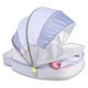 thumbnail image 1 of Flotador de Pecho para Bebé con Sombrilla y Reposacabezas No Inflable Mambobaby Azul, 1 of 5