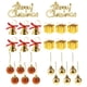 thumbnail image 5 of 26 unids set surtido bolas de navidad árbol de navidad colgando adornos decoración, 5 of 5