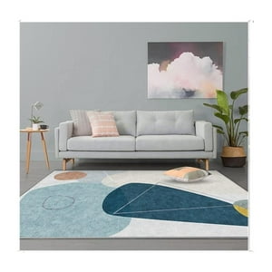 Auckland Outdoor - Alfombra Living 120X160 Cm. Turin Tapete 3D Sala Estar Multicolor