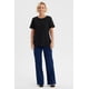 thumbnail image 4 of Polera Mujer Detalle Mangas Negro, 4 of 4