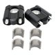 thumbnail image 5 of Elevadores De Manillar Genéricos Para Motocicleta, Soporte De Abrazadera Universal Premium Para Manillar, Color Negro, 5 of 5