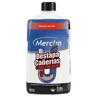 Merclin - Destapa Cañeria Concentrado 1 Litro