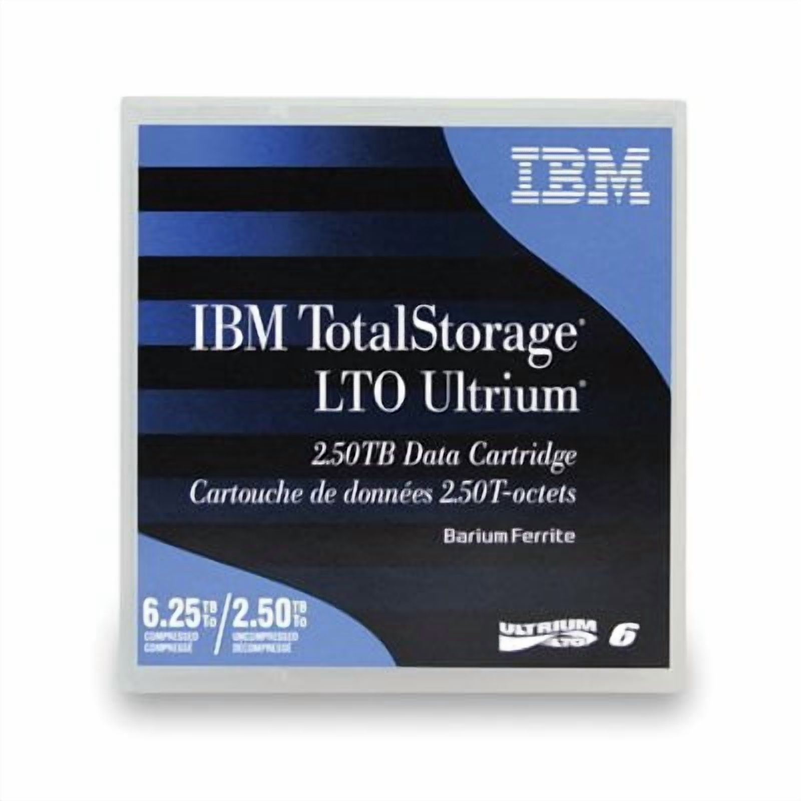 Cartucho De Datos Ibm Lto Ultrium-6 2,5 Tb/6,25 Tb (bafe) X20