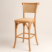 Oh! Mi Hogar ® - Taburete Toscana 66Cm De Madera