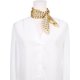 thumbnail image 2 of INSPIRA CHIC Pañuelo Cuadrado de Lunares de 70 cm Bufandas para el Cuello Pañuelo Pañuelo para el Cuello Diadema para Mujeres Beige-Punto 27.56*27.56"(L*A), 2 of 6