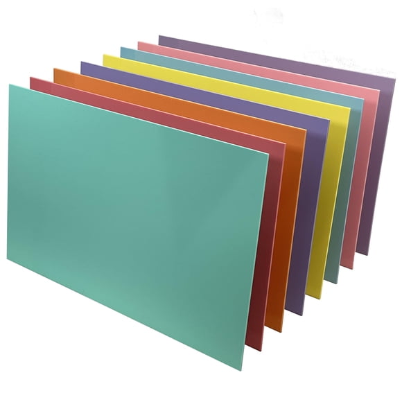 Pack Variado de Láminas de Acrílico 38 × 24 cm – Craft Closet