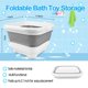 thumbnail image 2 of Organizador de almacenamiento de juguetes de baño Steipirr plegable con base de secado, 2 of 6
