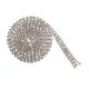 thumbnail image 5 of Rhinestone de 1 yarda cierre de cadena para joyería artesanal de plata con diamante, 5 of 5