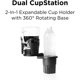 thumbnail image 2 of Portavasos Limitless Dual CupStation 2 en 1 Expandible 6 in 360, 2 of 3