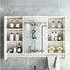 thumbnail image 4 of Mueble Organizador De Baño 90x12x70 cm Con Espejo 6 Niveles, 4 of 4