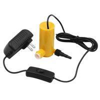 Ioensy - Mini Bomba De Agua Sumergible De 12V, Adaptador De Corriente De Ee. Uu., Elevación Máxima, Accesorio De 10M
