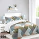 thumbnail image 1 of Cubrecama Quilt Sherpa 2 Plazas - Rombo Multicolor M936, 1 of 2
