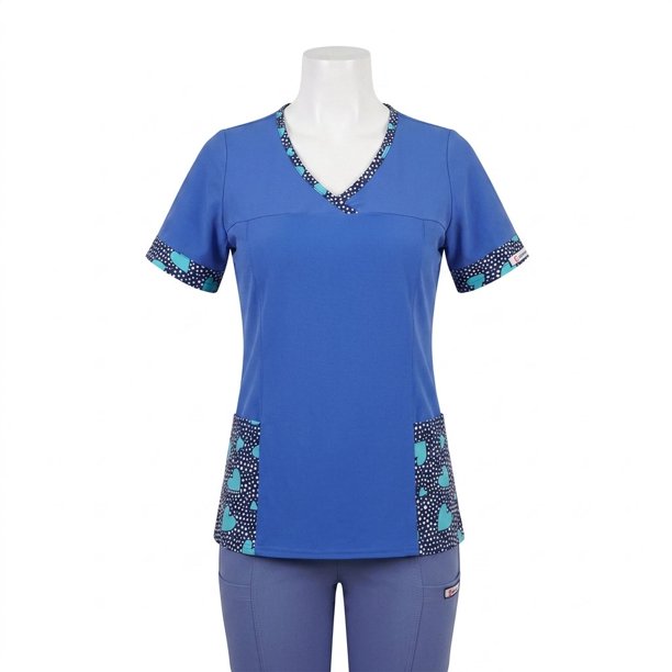 Delantal Mujer Ripholia 103-1 tela elasticada