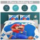 thumbnail image 5 of Super Mario 3-Piece Comforter Set for Bedroom Super Mario Bedding Set for Kids Adults Soft Microfiber Duvet Cover Set with Zipper Closure, 5 of 5