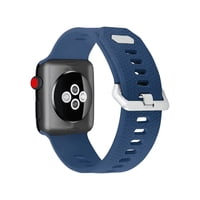 Genérico - Correa Compatible Iwatch Apple Watch 38/40/41Mm Azul Marino